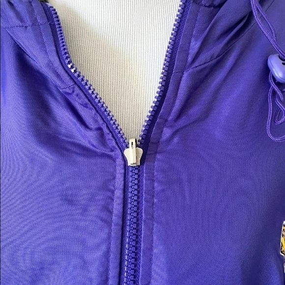 Mens Minnesota Vikings NFL Puma Sz 2XL XXL Jacket Reversible Full Zip Logo Hood - Picture 8 of 10